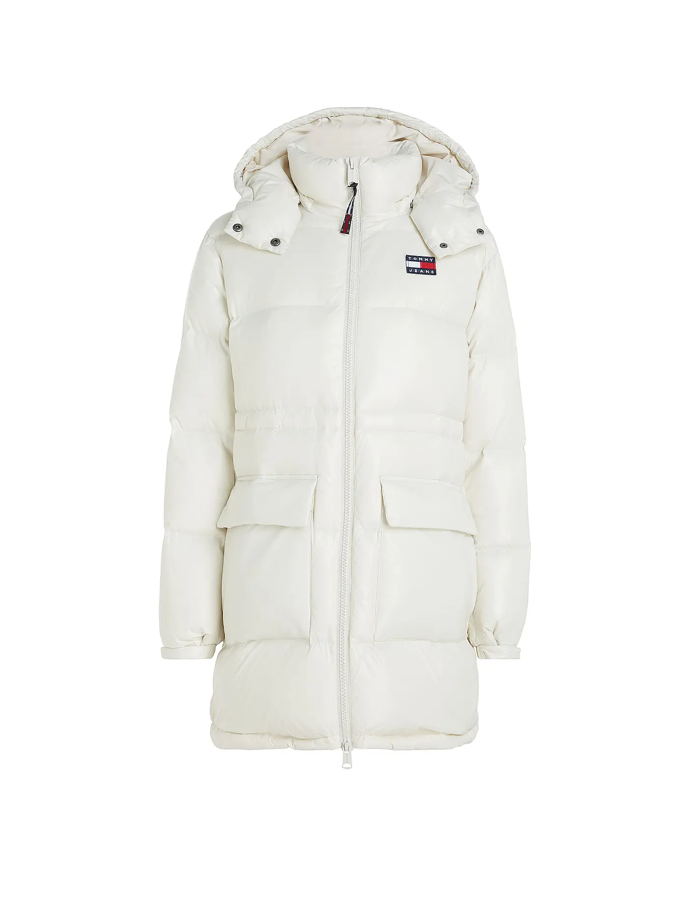 TOMMY JEANS | Daunensteppmantel | creme
